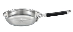 ROSLE SILENCE PRO Tigaie O 20 cm tigaie din otel inoxidabil de inalta calitate pentru prajituri perfecte si multe altele otel inoxidabil 1810 argintiu