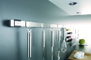 ROSLE Single Hook 2 piese carlige de suspendare de inalta calitate pentru agatarea aparatelor de bucatarie otel inoxidabil - Img 2