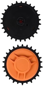 Roti offroad pentru robot de tuns iarba WORX WA0950, compatibile cu modelele Landroid M, aderenta imbunatatita pe teren dificil - Img 2