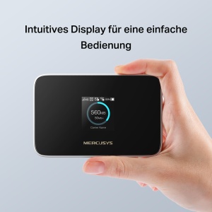 Router Mobil Mercusys MT115, 4G LTE 150 Mbps, Wi-Fi 6, 2400 mAh - Img 5