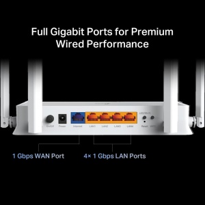 Router Wi-Fi 7 TP-Link Archer BE220W, Dual-Band 3570 Mbps, 5 Porturi Gigabit, Alb - Img 6