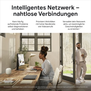 Router Wi-Fi Google Nest Wifi Pro, 2-pack, Wi-Fi 6E, Acoperire 120 m - Img 4