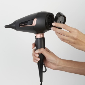 Rowenta Cv8830 Pro Expert, Uscator de par, 2200 W, Generator de ioni, Accesorii de styling, Setari personalizate, Ergonomic, Negru - Img 8