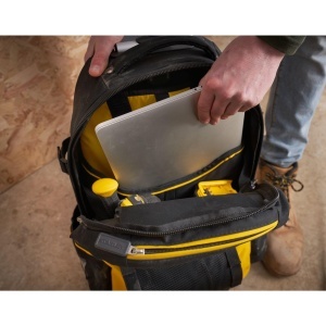 Rucsac de lucru Stanley FatMax 36x23x54 cm, impermeabil, nylon 600 Denier, negru - Img 7