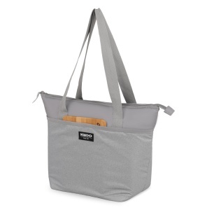 Rucsac frigorific IGLOO Print Essential 9L, gri, pliabil, pentru birou si picnic - Img 4