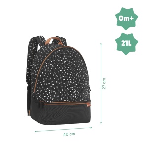 Rucsac pentru scutece Badabulle Casual Go, capacitate 21 l, design unisex - Img 7