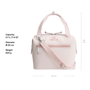 Rucsac racitor Stanley 1913 All-Day Julienne 7L - Roz Quartz - Img 2