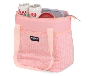 Rucsac termic IGLOO Print Essential 9L, gri, pentru pranz si bauturi - Img 2