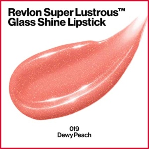 Ruj hidratant Revlon Super Lustrous 019 Dewy Peach, 3.1 ml, formula cu hyaluronat - Img 2