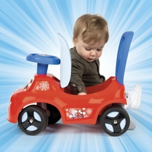 Rutscher pentru copii Smoby Spidey, cu suport pentru spate, stocare si protectie la rasturnare - Img 3