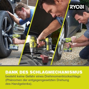 RYOBI R18IW3-0 Impact Driver 18V 400Nm LED 3 Trepte - Img 3