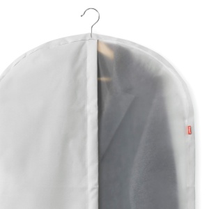 Sac de haine Rayen cu fermoar si fereastra transparenta, 60 x 100 cm - Img 4