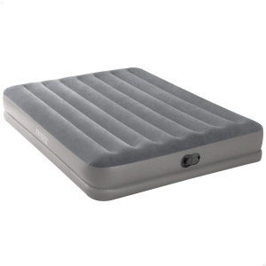 Saltea Aer Intex 64114 Dura-Beam Prestige, 2 Persoane, PVC, 152x203x30 cm, Gri