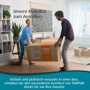 Saltea TEMPUR Ease 90 x 200 cm, inaltime 18 cm, confort mediu - Img 4