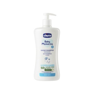 Sampon pentru bebelusi Chicco Baby Moments, 500 ml, fara lacrimi, cu extract de calendula