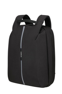 Samsonite Securipak - Rucsac de calatorie extensibil 15.6 inches, 45 cm, 25.5/30 L, negru (otel negru)