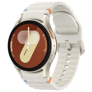 Samsung Galaxy Watch7 Smartwatch, ceas de fitness, tracker de fitness si tracker de activitate, 40 mm, Bluetooth, crema, incl. 36 luni garantie producator