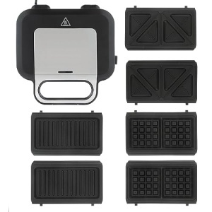 Sandwich Maker Russell Hobbs Creations 3-in-1 26810-56 Placi Antiaderente Negru - Img 14