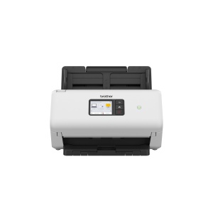 Scanner documente Brother ADS-4550W, duplex, 35 paginimin, alb - Img 1
