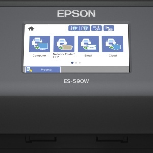 Scanner documente Epson Workforce ES-590W, 45 paginimin, touchscreen 10.9 cm, wireless - Img 4