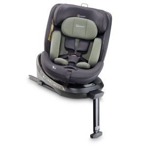 Scaun auto babyGO Move360, I-Size, 40-150 cm, Verde - Img 4