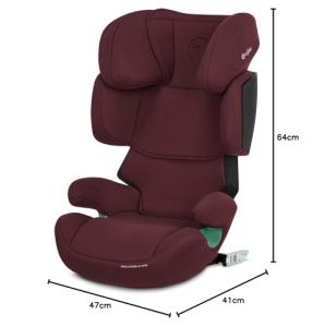 Scaun auto copii CBX by Cybex Solution X i-Fix, 15-50 kg, ISOFIX, Rosu - Img 10