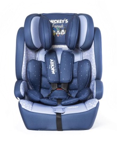 Scaun auto copii Tataway Disney Mickey Mouse, ISOFIX, 76-150 cm, Albastru - Img 2