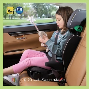 Scaun auto Graco Logico L i-Size R129, 100-150 cm, gri, confortabil - Img 5