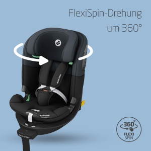 Scaun auto Maxi-Cosi Emerald 360 S, 0-12 ani, rotire 360, negru - Img 3