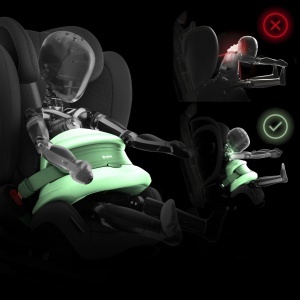 Scaun auto pentru copii CYBEX Gold Pallas G3 i-Size Plus, 9-50 kg, Gri - Img 7
