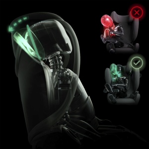 Scaun auto pentru copii CYBEX Gold Solution G2 Comfort, 3-12 ani, Magic Black - Img 4