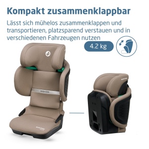 Scaun auto pentru copii Maxi Cosi Tanza B, 100-150 cm, Compact, Usor, Truffle - Img 4