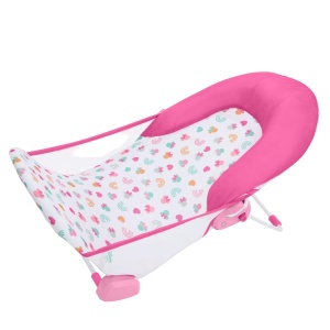 Scaun de baie pentru bebelusi Disney Baby Minnie Mouse, 2 pozitii, 0-6 luni, Bright Starts - Img 1
