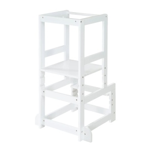 Scaun de invatare Lernturm - Stabil, alb, 60 kg, pentru copii