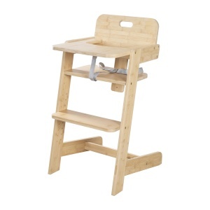Scaun de masa Babyhochstuhl Nature Up - Bambus FSC, Abatabil, 70 kg