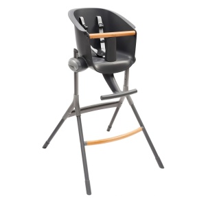 Scaun de masa BEABA UpDown, ergonomic, 6 inaltimi, gri inchis - Img 4