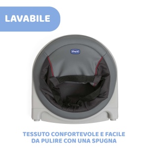 Scaun de masa Chicco Tischsitz 360 Stone, rotire 360, pentru 6-36 luni - Img 5
