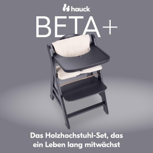 Scaun inalt hauck Beta din lemn, gri inchis, pentru copii 6 luni - 90 kg - Img 4