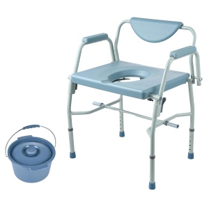 Scaun toaleta VEVOR FBL740135, 453,6 kg capacitate, inaltime ajustabila 50-62 cm - Img 9