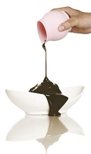 Schmelztopf pentru ciocolata FACKELMANN 44721, Silikon, 150g, roz - Img 2