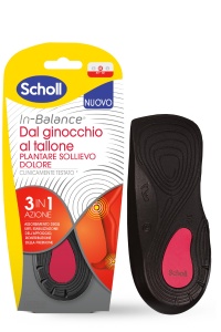 Scholl In-Balance Talonete Ortopedice Gel Absorbant Marimea M 40-42