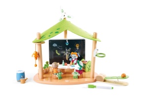 Scoala de exploratori Hape Green Planet, set de joc Green Planet Explorers