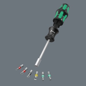 Screwdriver cu magazin de bituri Wera Kraftform Kompakt 27, 7 piese - Img 4