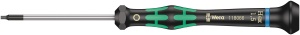 Screwdriver cu maner micro Wera 2054, 1.5 x 60 mm, pentru electronica