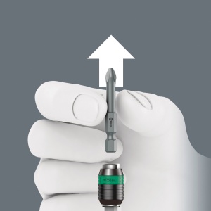 Scuar cu maner Wera Kraftform Kompakt 400, 17 piese, ergonomic, cu tehnologie Rapidaptor - Img 6