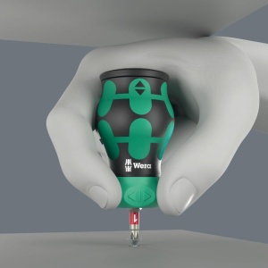 Scula manuala Wera Kraftform Kompakt Stubby RA 1, 6 piese, cu ratchet si bituri - Img 7