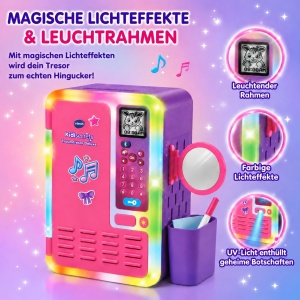 Seif pentru copii VTech KidiSecrets Traumtresor Deluxe cu 10 jocuri - Img 6