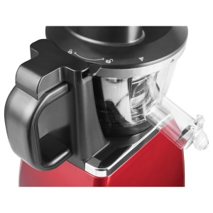 SENCOR SSJ 4042RD Storcator cu rotatie lenta pentru suc de fructe/legume (400 wati, storcator lent, presa cu surub, recipient pentru suc cu o capacitate de 0,8 L) rosu - Img 5