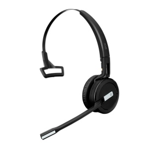 Sennheiser SENNHEISER Impact SDW 5011 Mono USB DECT Casti cu dongle DECT (in loc de baza) pentru PC cu banda pentru cap, banda de urechi sau banda pentru gat, Negru, Standard - Img 1