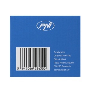 Senzor de calitate a aerului PNI HS291, monitorizare CO2, WiFi, alb - Img 5